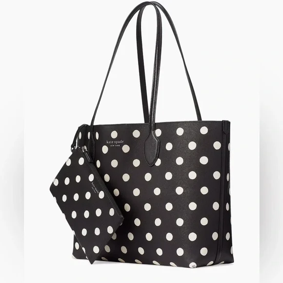 Kate Spade Bleecker Sunshine Dot Large Tote - Picture 2 of 6